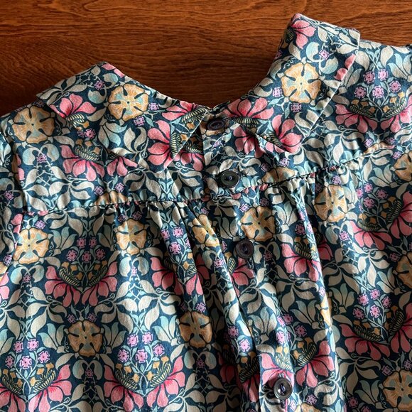 Bonpoint floral smocked dress 3T - Picture 9 of 15